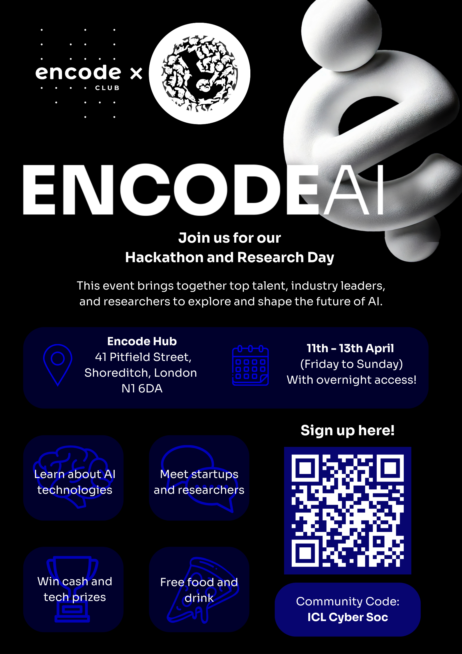 Encode London x CyberSoc Poster